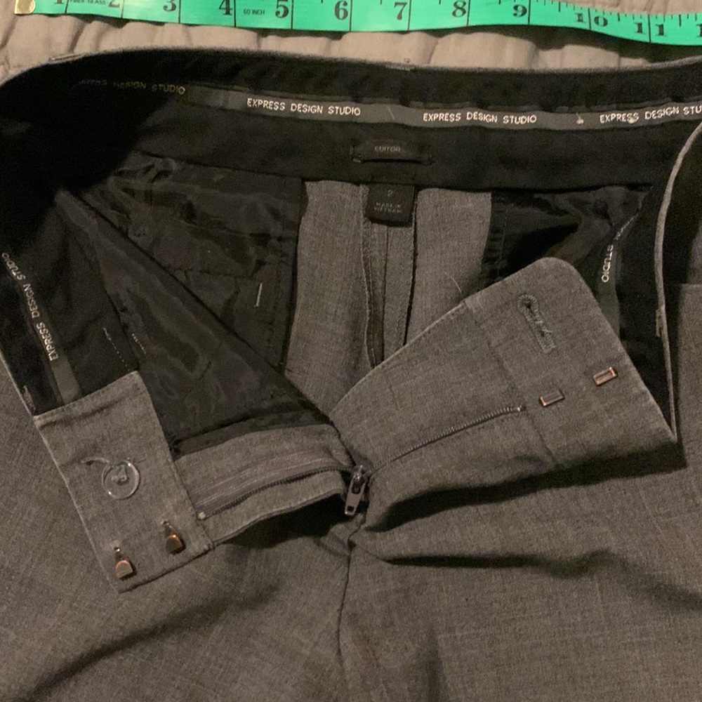 Express Design Studio Editor Pants 2 Short Preown… - image 7